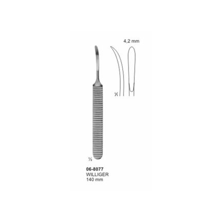Williger Raspatories 140 mm