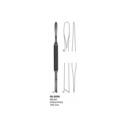 Mead Raspatories Sharp/Sharp 165 mm