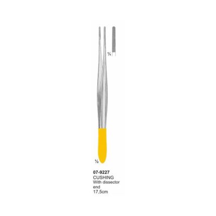 Cushing Dissecting Forceps With TC Inserts 17.5 cm