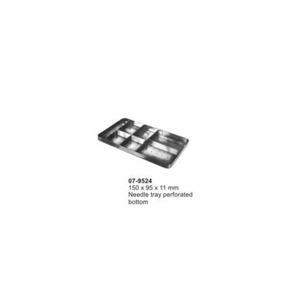 Needle Tray Perforated Bottom Surgical Instruments
