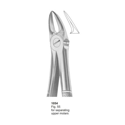 Fig 55 For Separating Upper Molars Dental Extraction Forceps