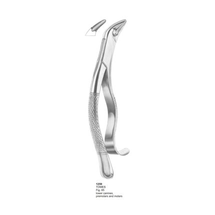 TOMES Fig 85 Lower Canines Premolars And Molars Dental Extracting Forceps